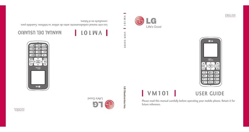 LG VM101 User manual