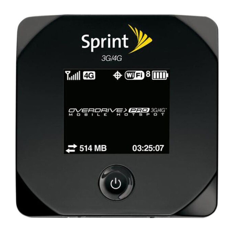 Sierra Wireless Overdrive Pro 4G User manual