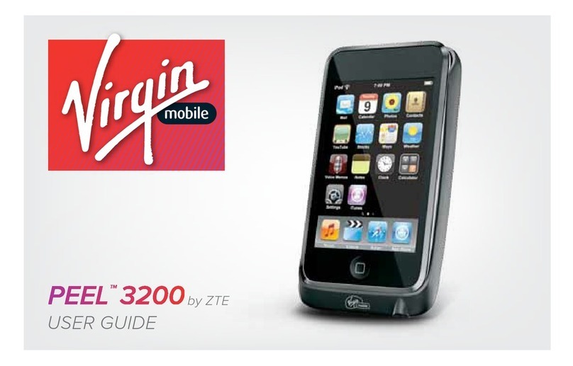 Zte Virgin Mobile PEEL 3200 User manual