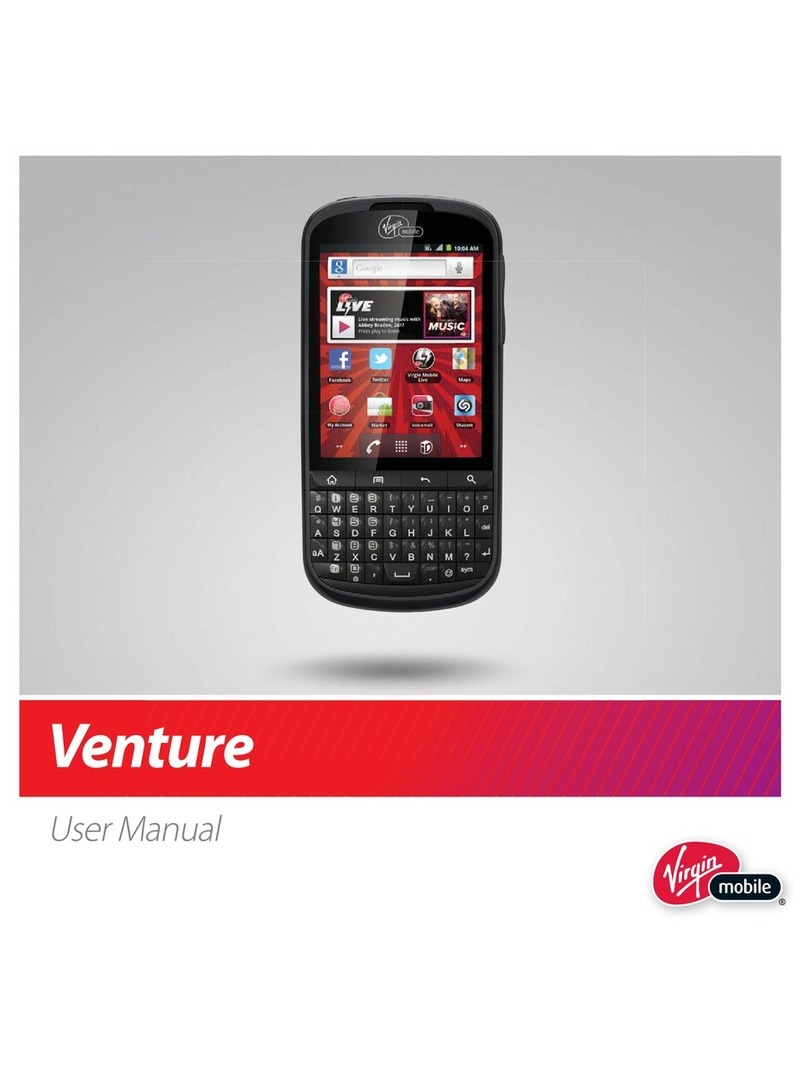 Virgin Venture User manual