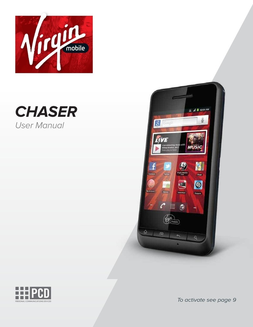 Virgin CHASER User manual