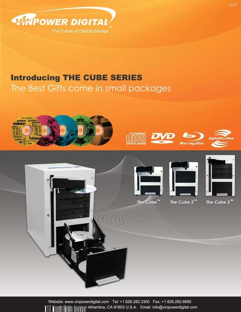 Vinpower THE CUBE SERIES specification