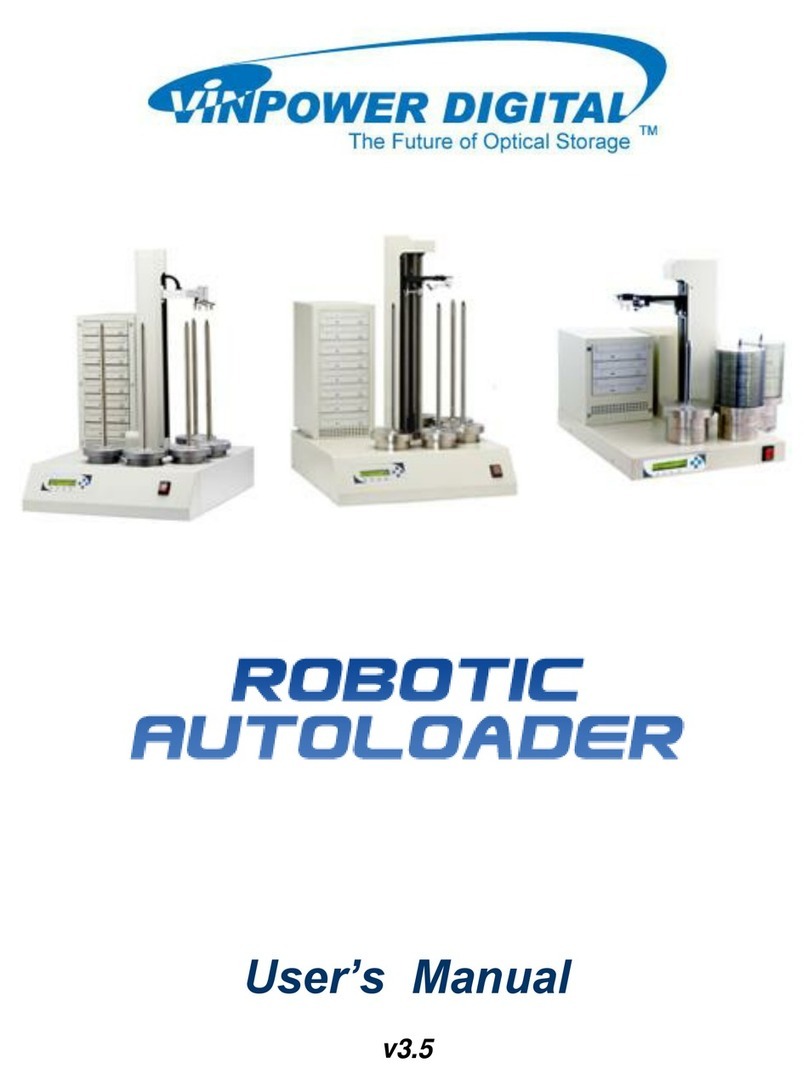 Vinpower ROBOTIC AUTOLOADER V3.5 user manual