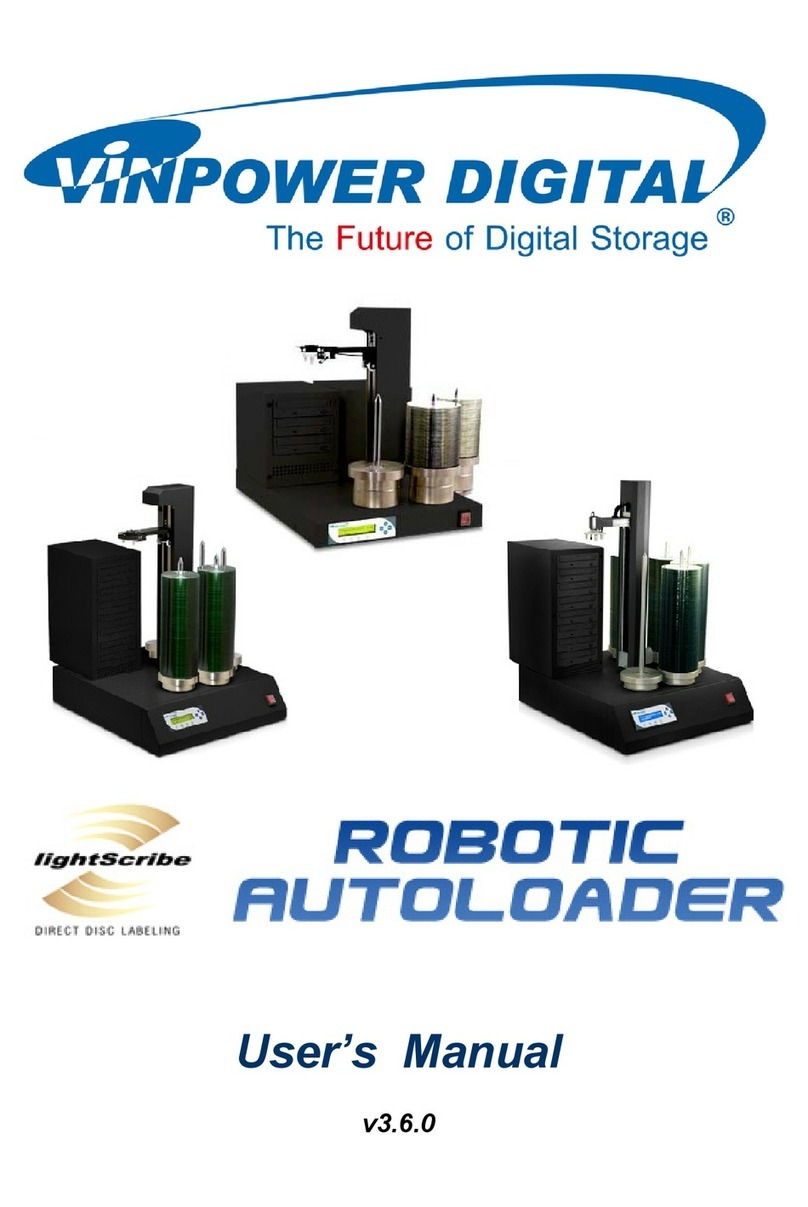 Vinpower ROBOTIC AUTOLOADER V3.6.0 User manual