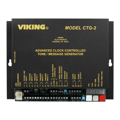 Viking CTG-2 Instructions for use Viking CTG-2 Instructions for use