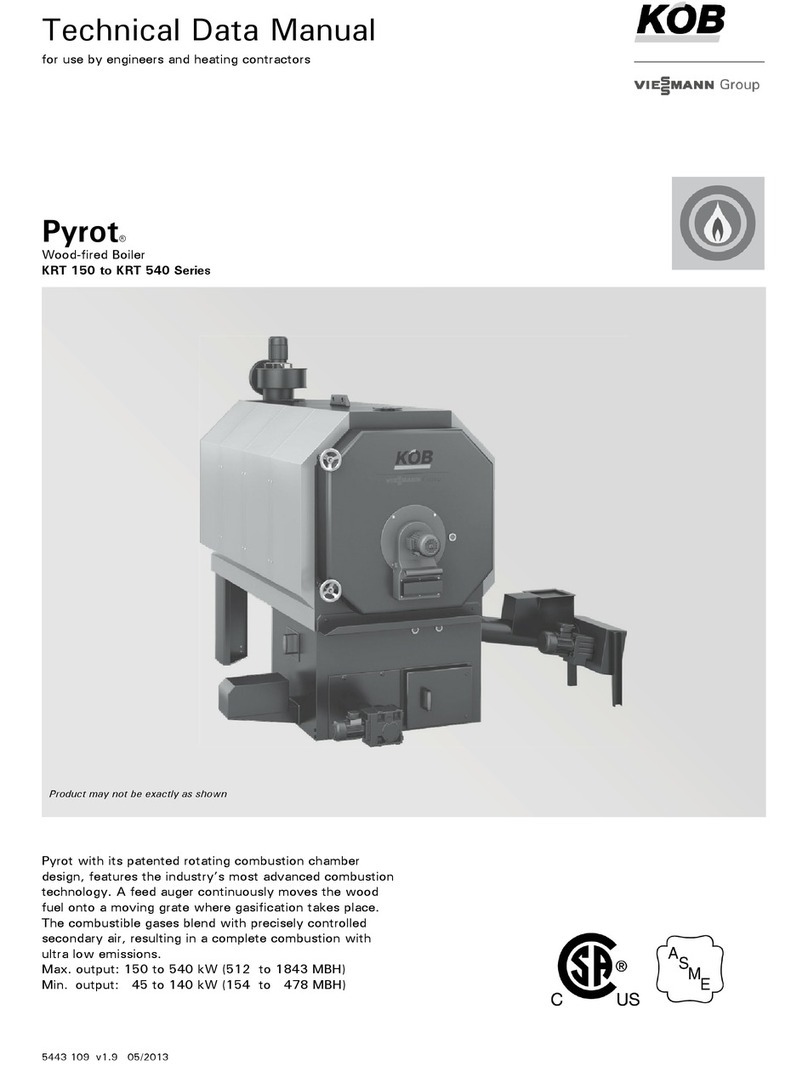 Viessmann KOB PYROT KRT SERIES Instruction manual Viessmann KOB PYROT KRT SERIES Instruction manual