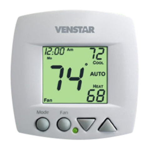 Venstar T1070 Operating instructions