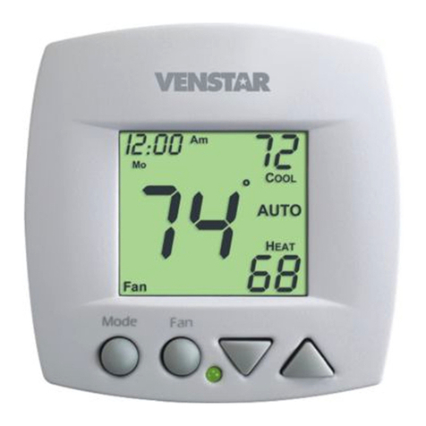 Venstar T1050 User manual