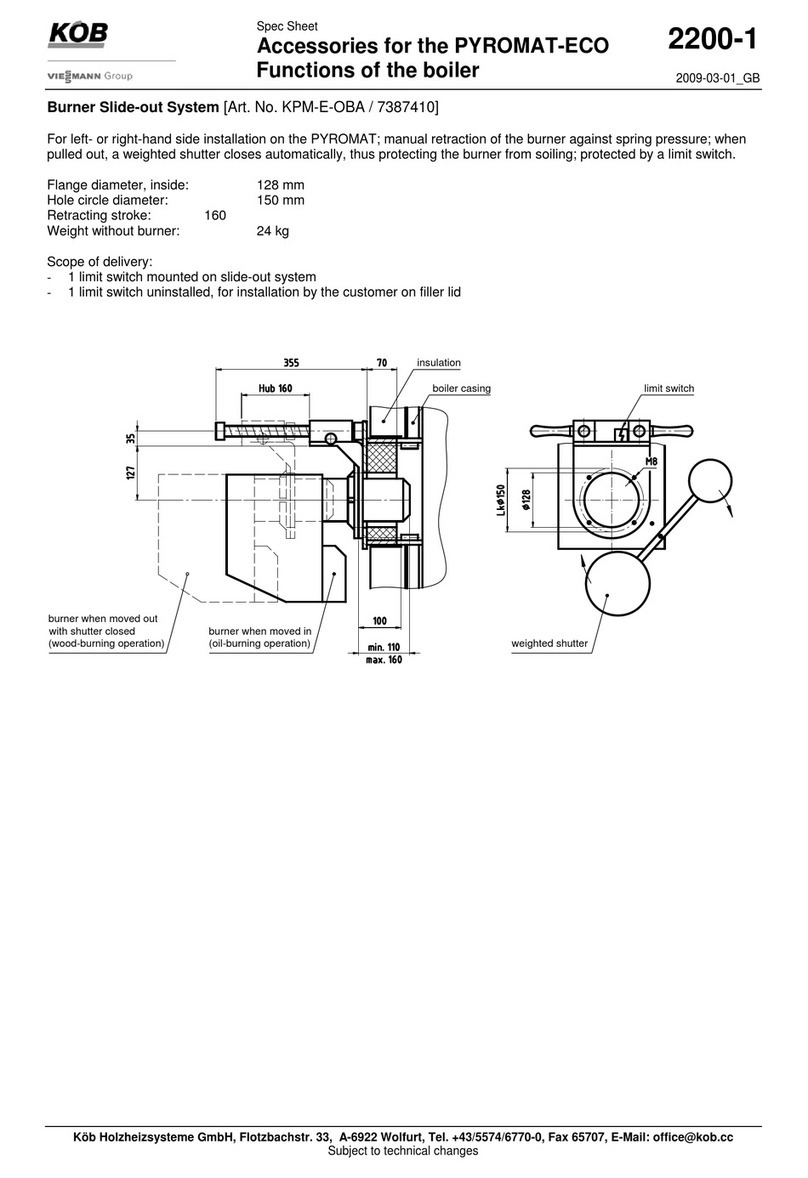KOB KPB 2200-1 Spec sheet