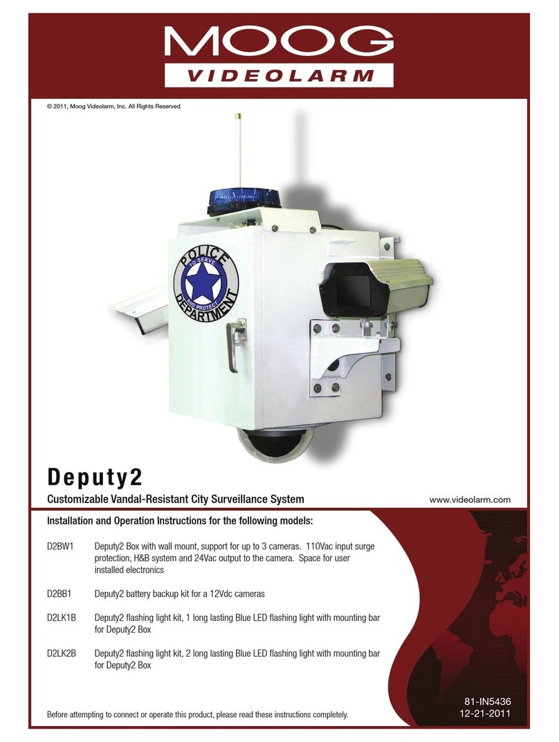 Moog Videolarm Deputy2 User manual
