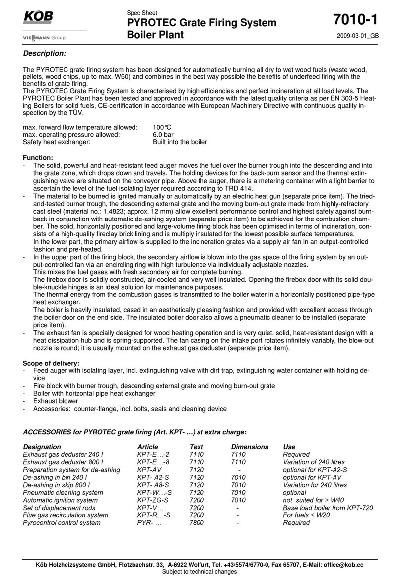 KOB KOB 7010-1 System manual