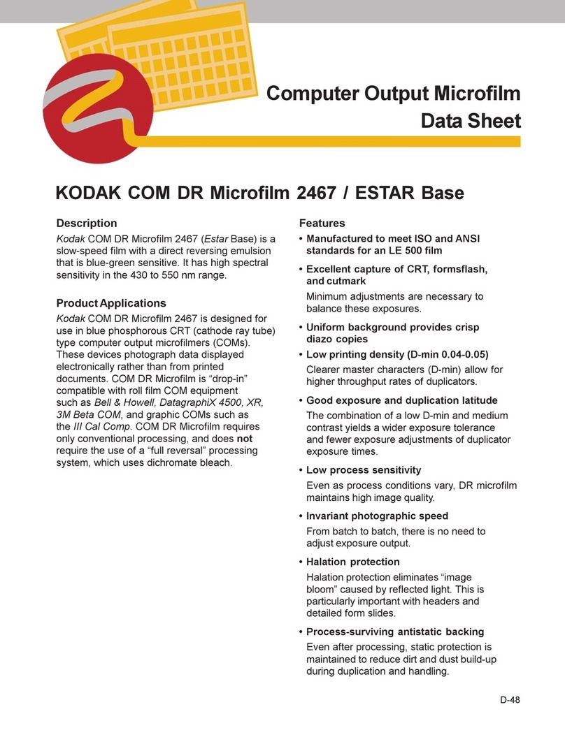 Kodak Com DR 2467 User manual