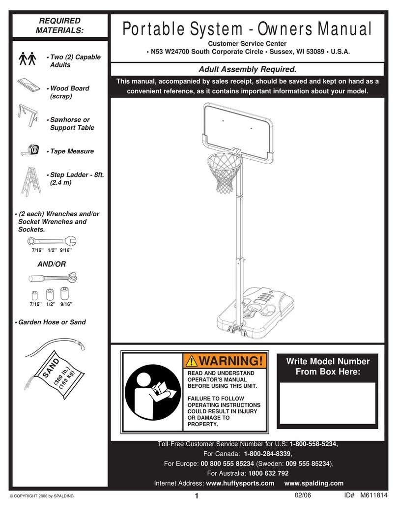 Huffy M611814 User manual