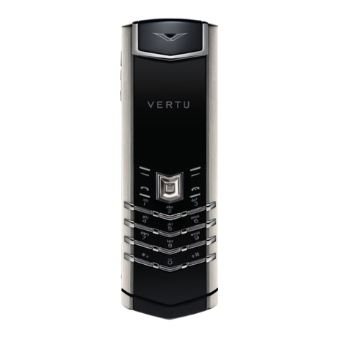 Vertu Signature RM-266V User manual