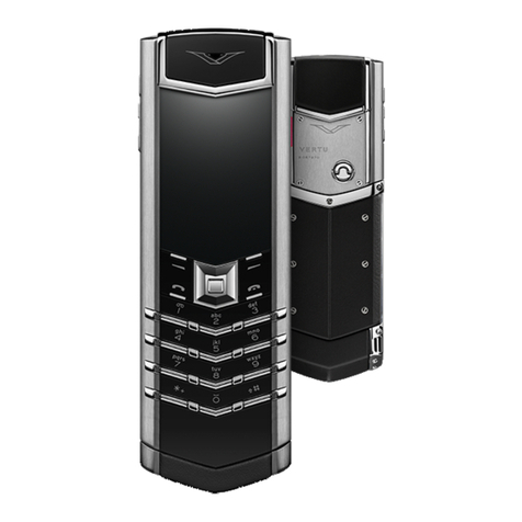 Vertu Signature RM-266V User manual