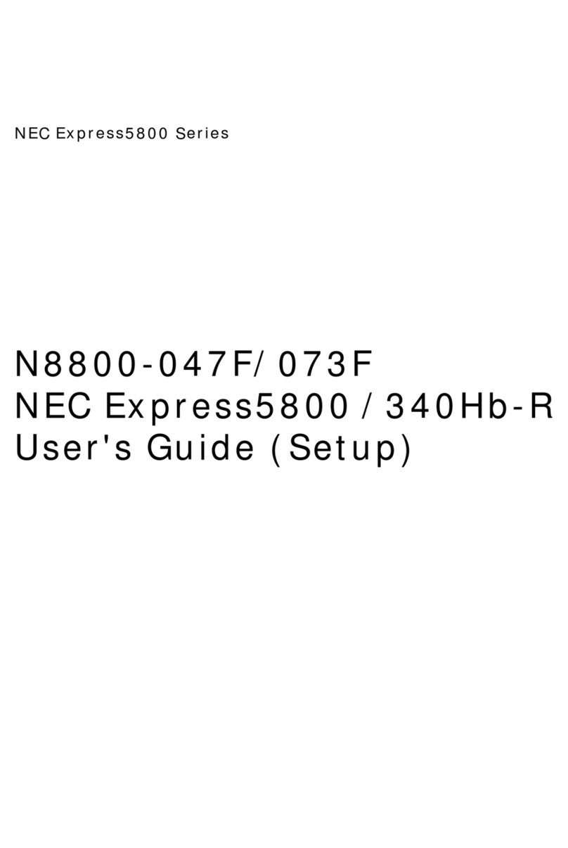 NEC Express5800/340Hb-R N8800-047F User manual