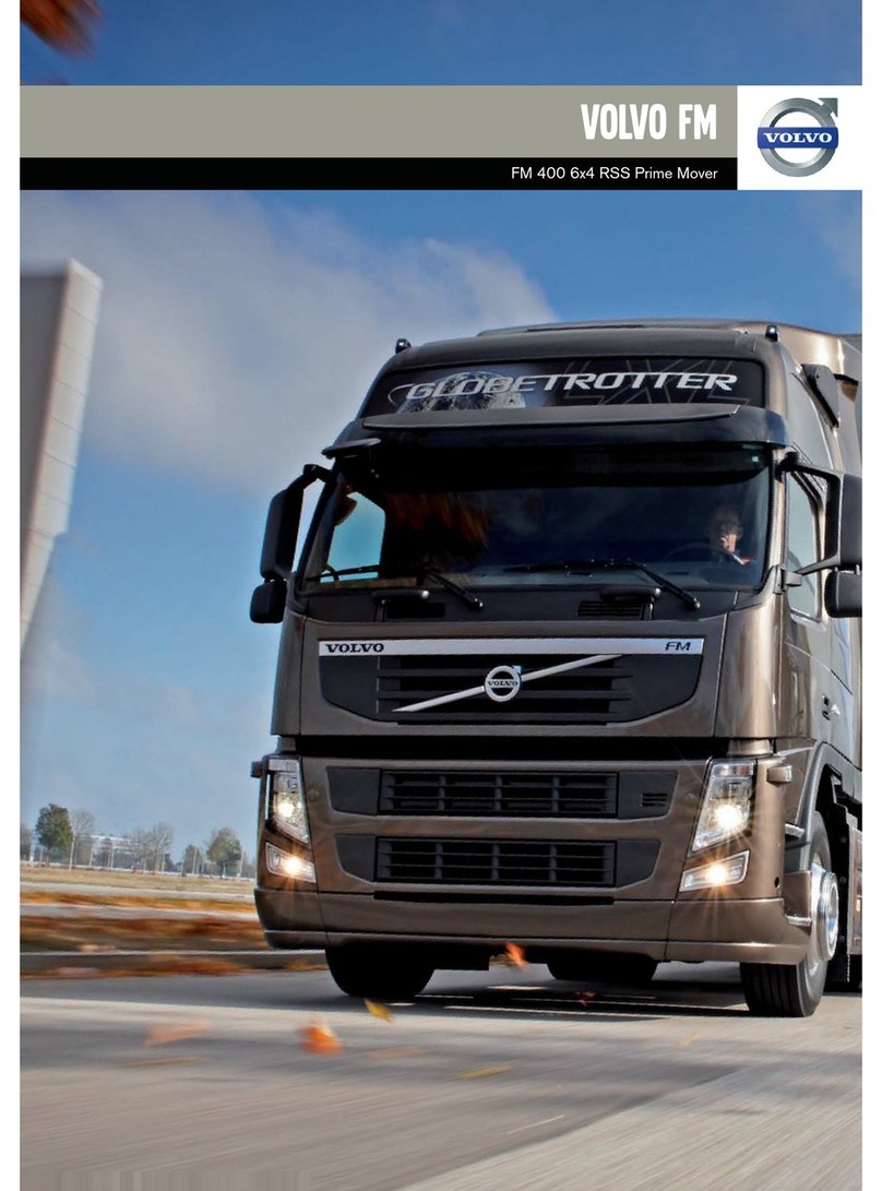 Volvo FM 400 6x4 RSS Prime Mover User manual