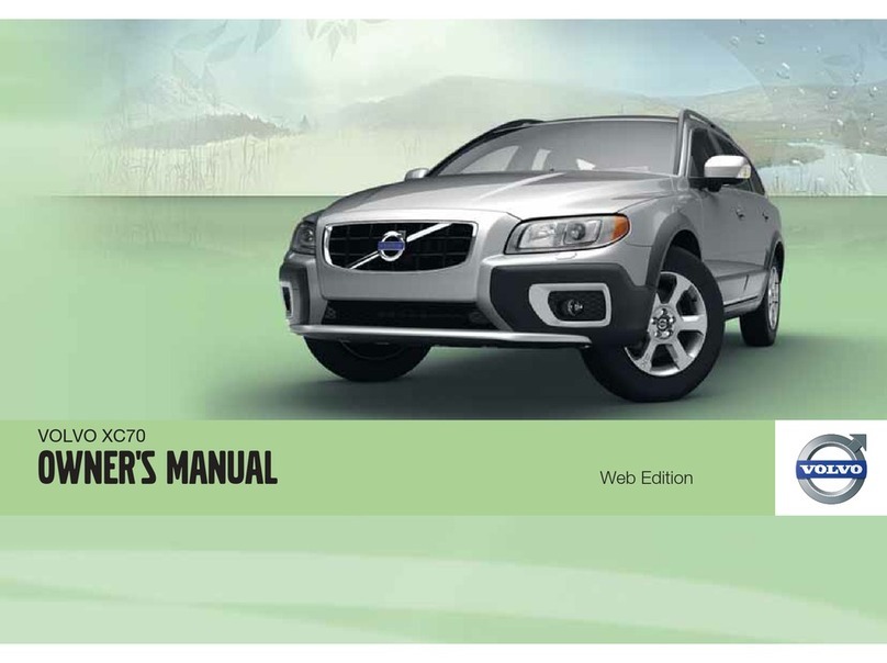 Volvo XC70 - ANNEXE 808 User manual