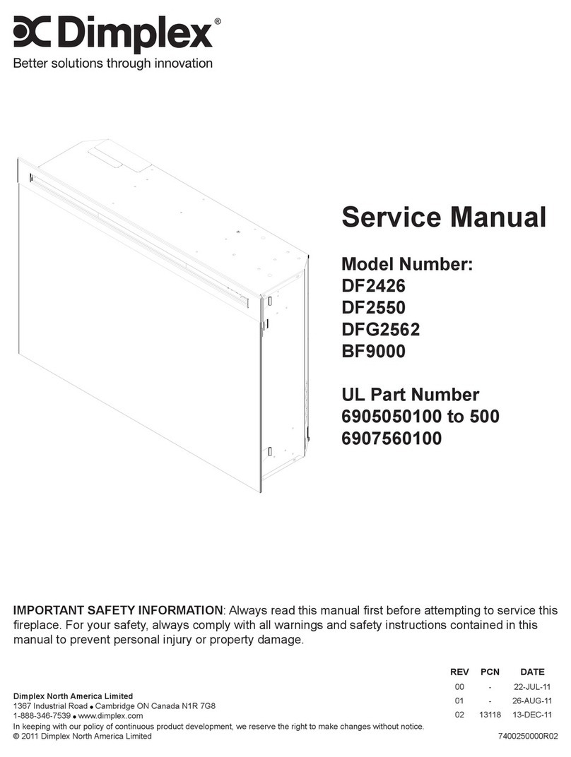 Dimplex DF2426 User manual