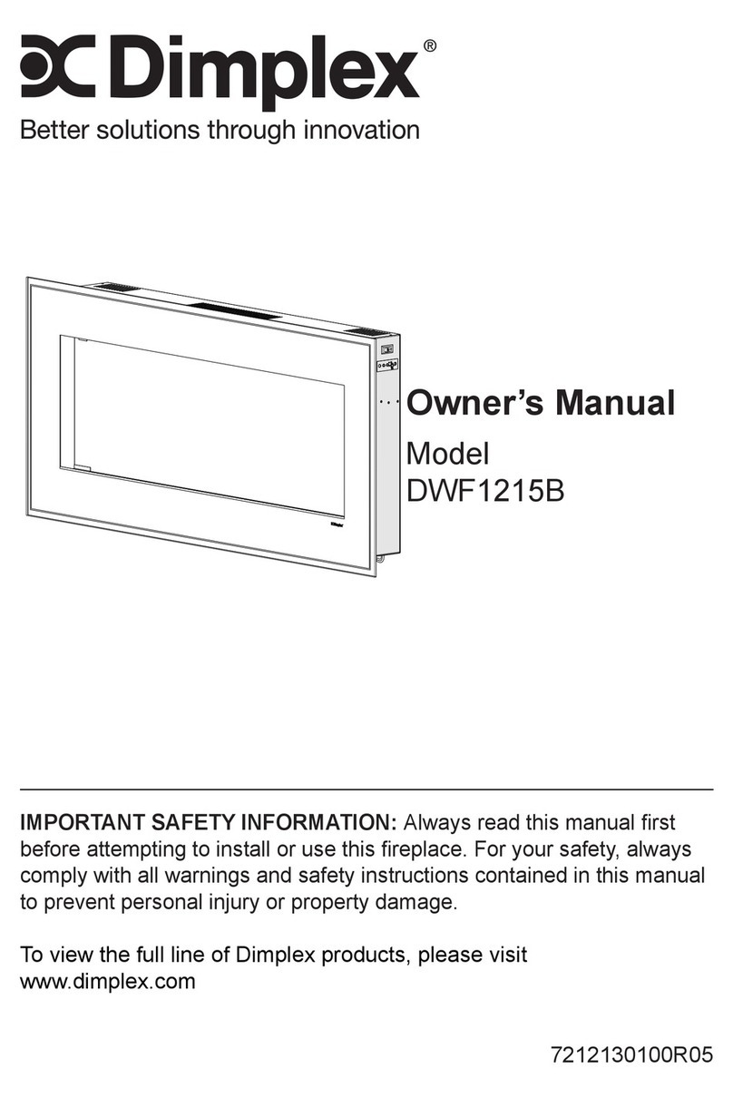 Dimplex DWF1215B User manual
