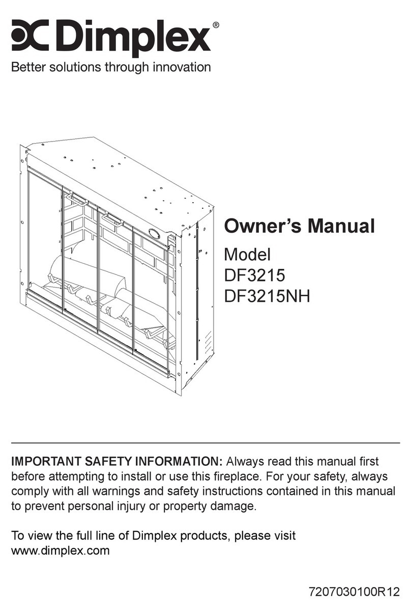 Dimplex MULTIFIRE DF3215 owner's manual