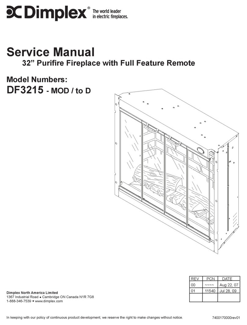 Dimplex MULTIFIRE DF3215 User manual Dimplex MULTIFIRE DF3215 User manual