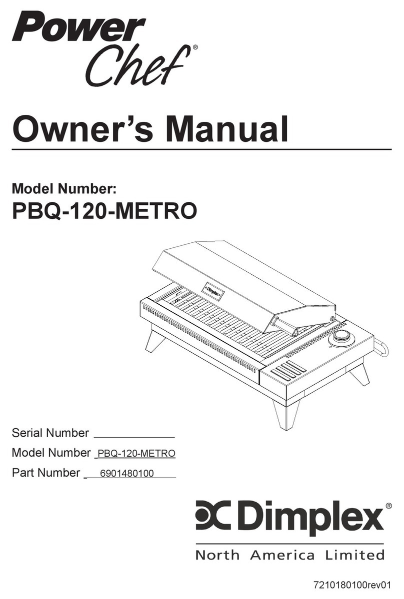 Dimplex PowerChef PBQ-120-METRO User manual
