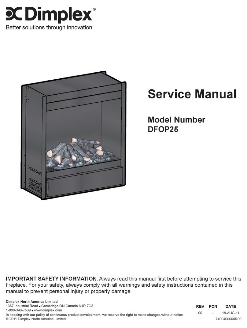 Dimplex DFOP25 User manual