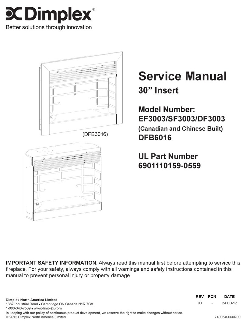 Dimplex EF3003 Service manual