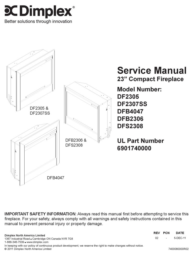 Dimplex DF2305 User manual