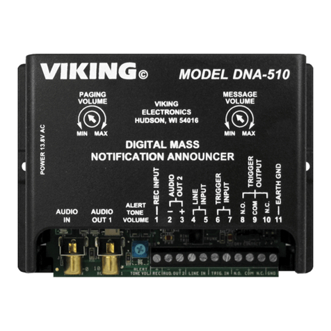 Viking DNA-510 Instructions for use
