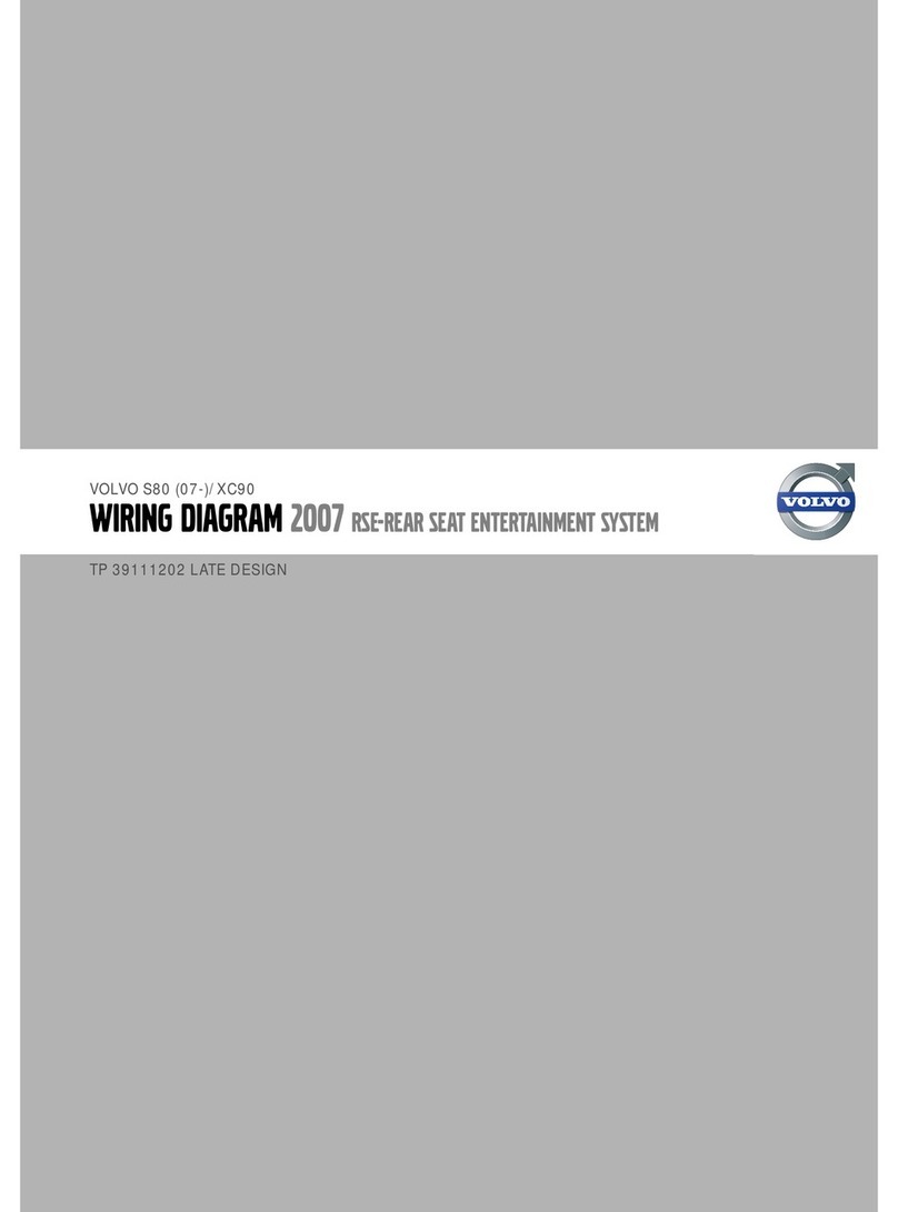 Volvo S80 - Wiring diagram