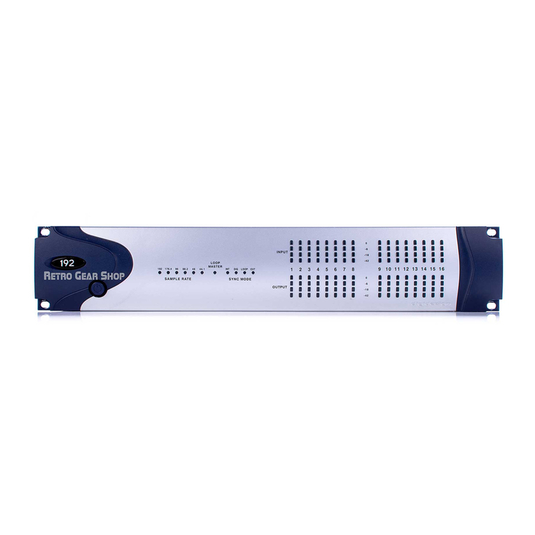 DigiDesign 192 I/O Guide