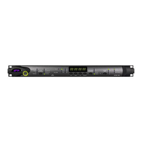 Avid Technology SYNC HD User manual