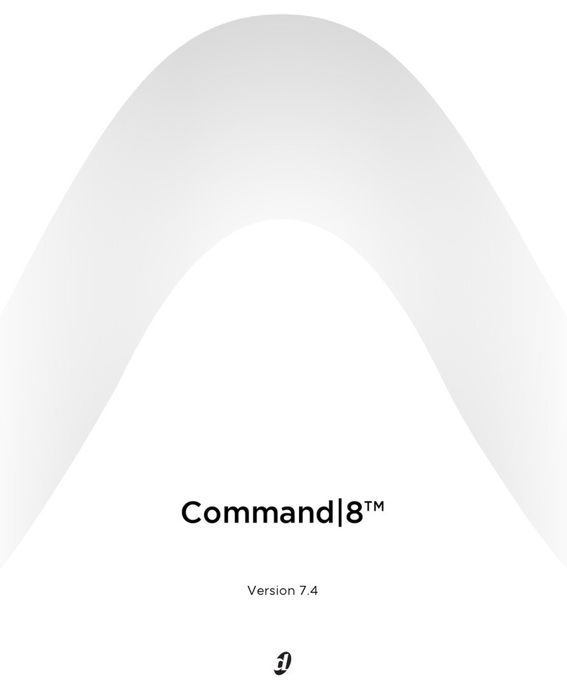 DigiDesign Command|8 User manual