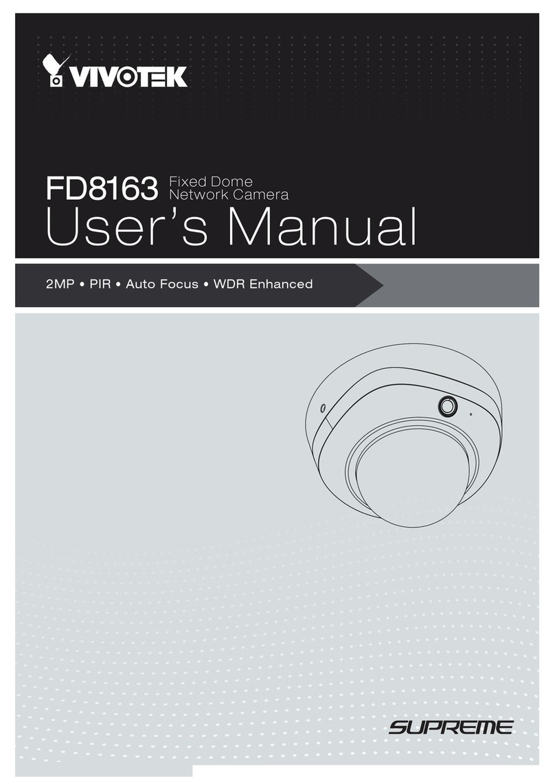 Vivotek FD8163 User manual