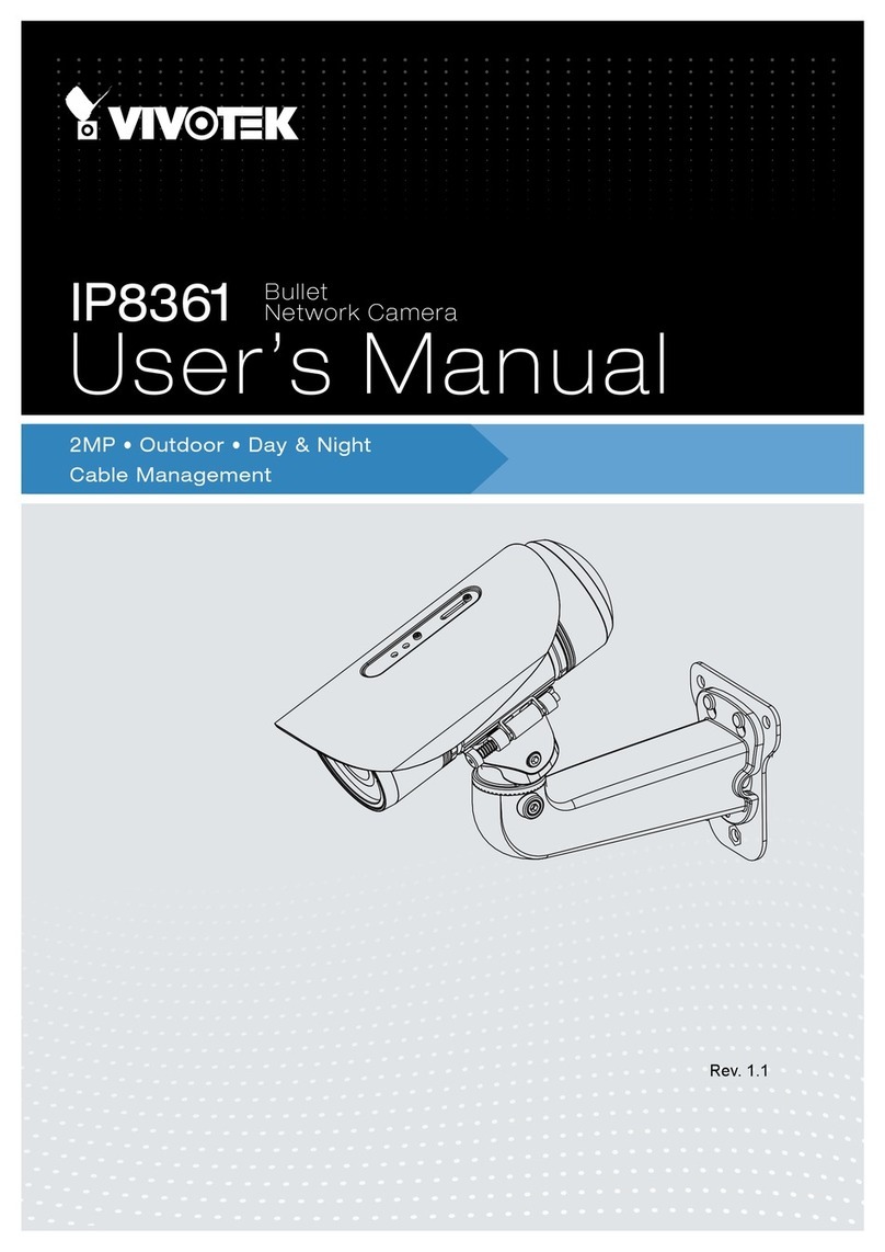 Vivotek IP8361 User manual