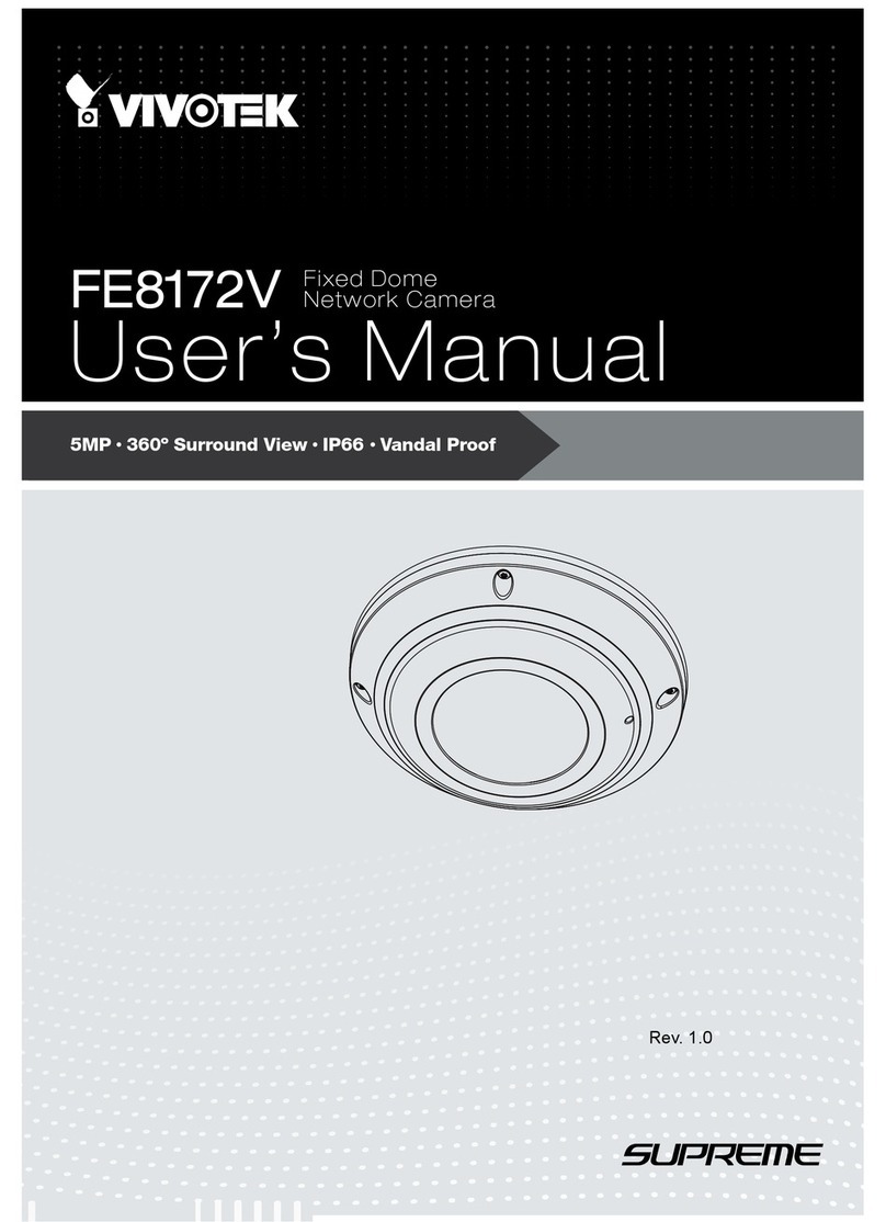 Vivotek FE8172V User manual Vivotek FE8172V User manual