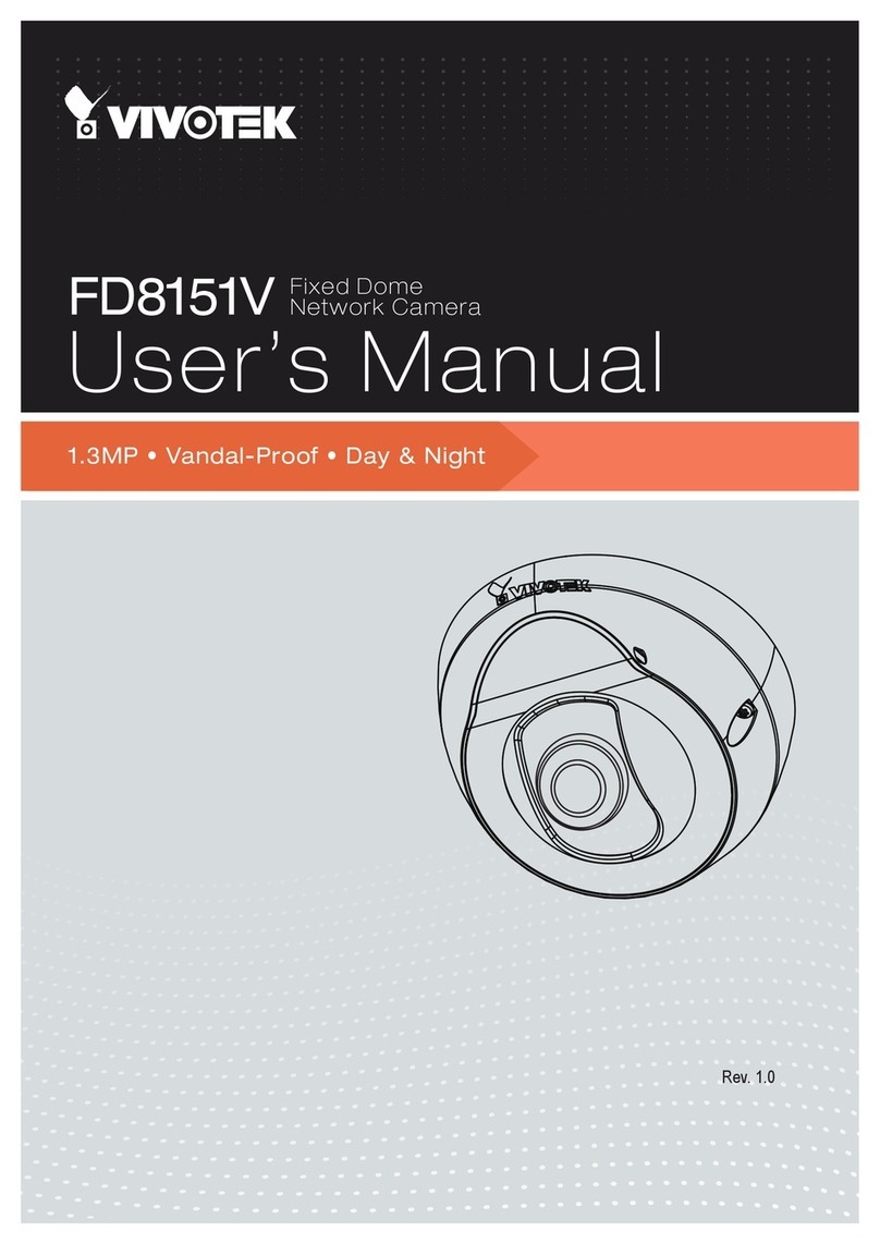 Vivotek FD8151V user manual Vivotek FD8151V user manual