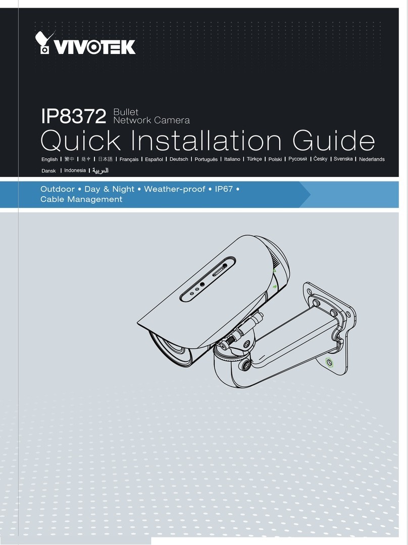 Vivotek IP8372 User manual