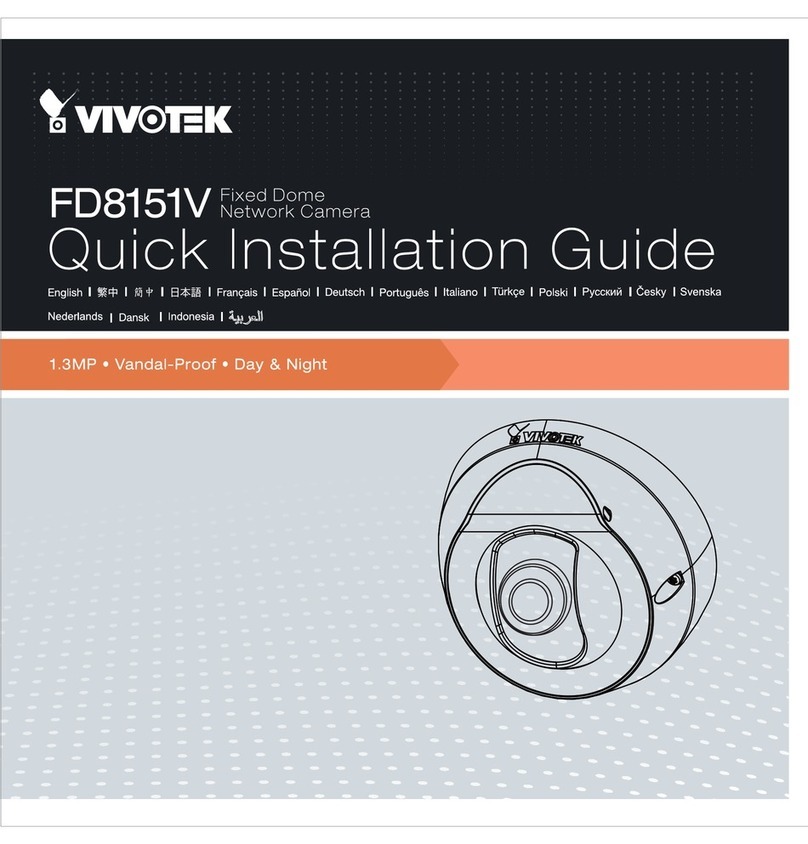Vivotek FD8151V User manual Vivotek FD8151V User manual