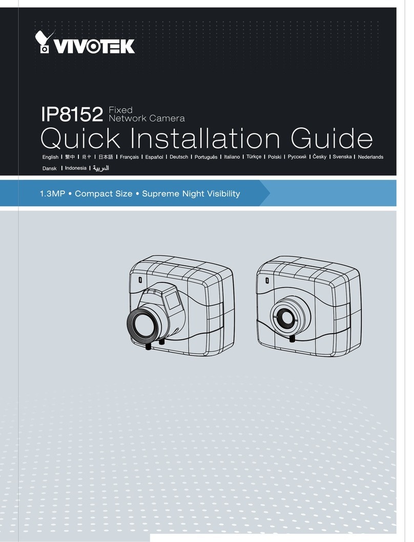 Vivotek IP8152 User manual