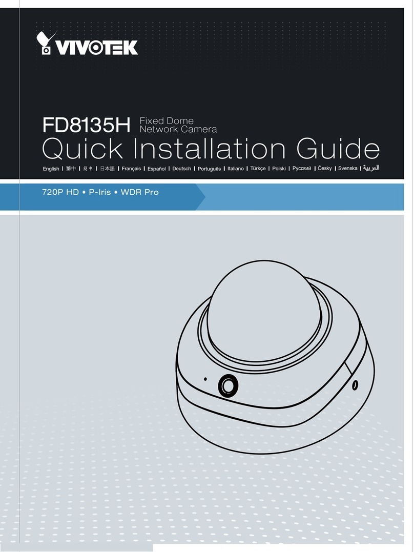 Vivotek FD8135H User manual
