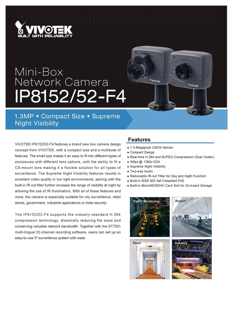 Vivotek IP8152 User manual