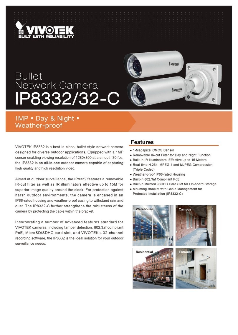 Vivotek IP8332 User manual