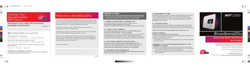 Novatel Broadband2Go User manual