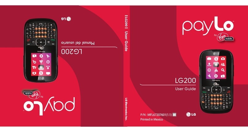LG Telus 200 User manual