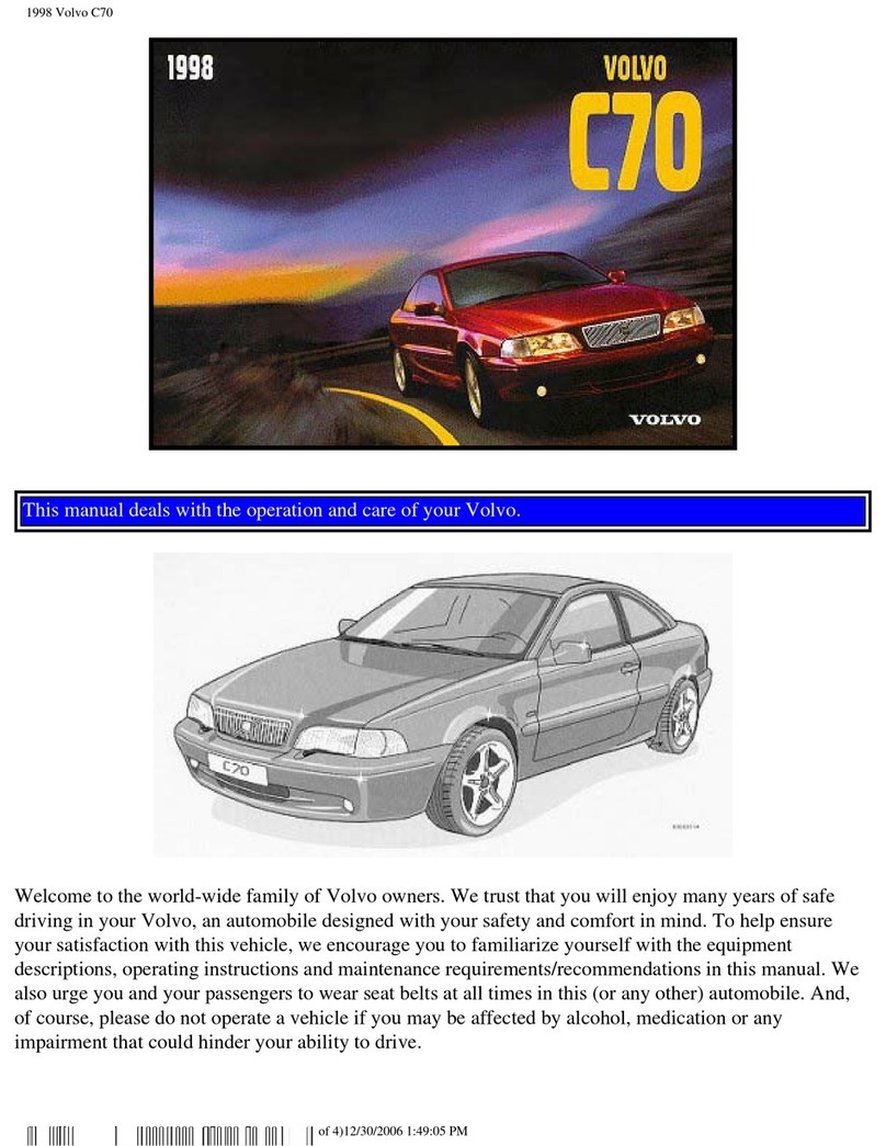 Volvo C770 Operation manual