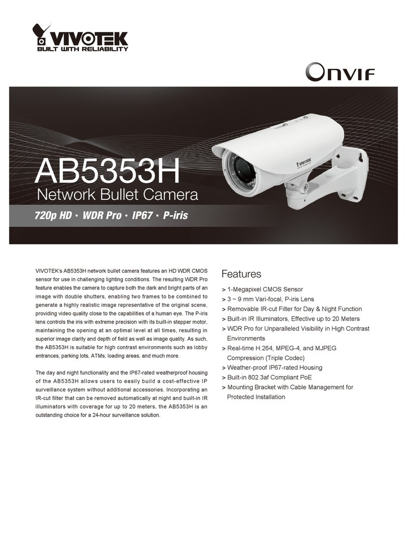 Vivotek AB5353H User manual Vivotek AB5353H User manual