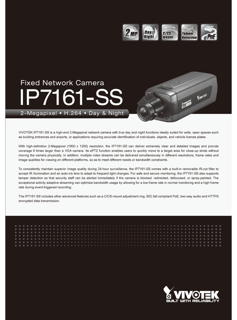 Vivotek IP7161-SS User manual